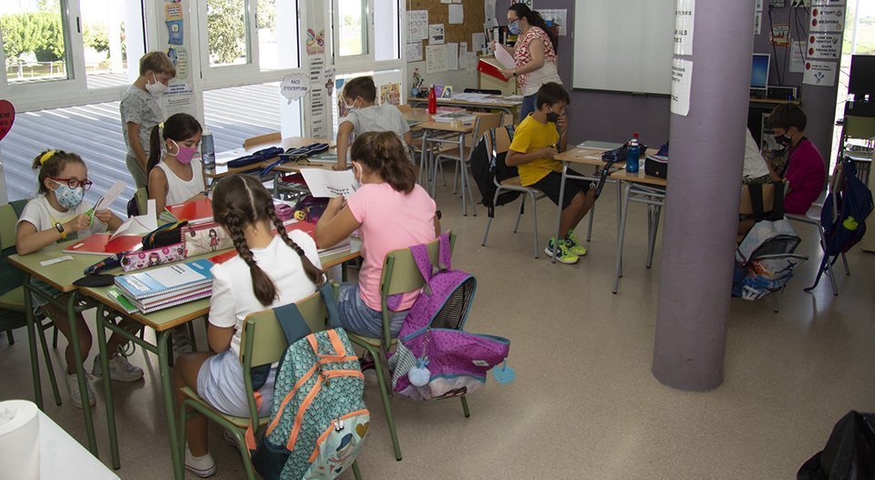Les escoles i instituts apliquen totes les mesures imprescindibles per evitar els contagis