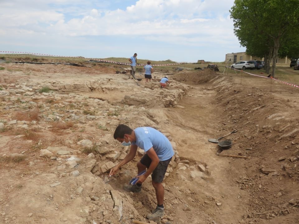 Treballs d'excavació