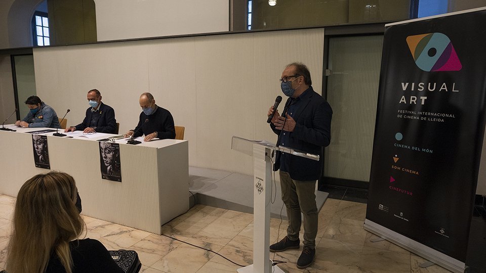 Presentació de Visual Art el Festival Internacional de Cinema de Lleida