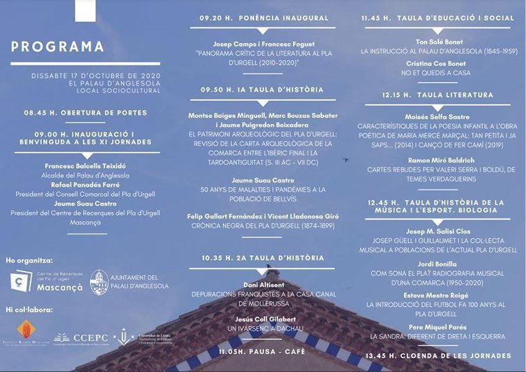 JORNADES MASCANÇA PROGRAMA