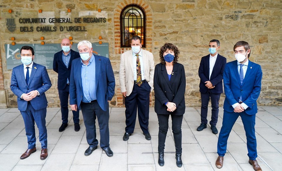 Presentació projecte de modernització dels Canals d'Urgell