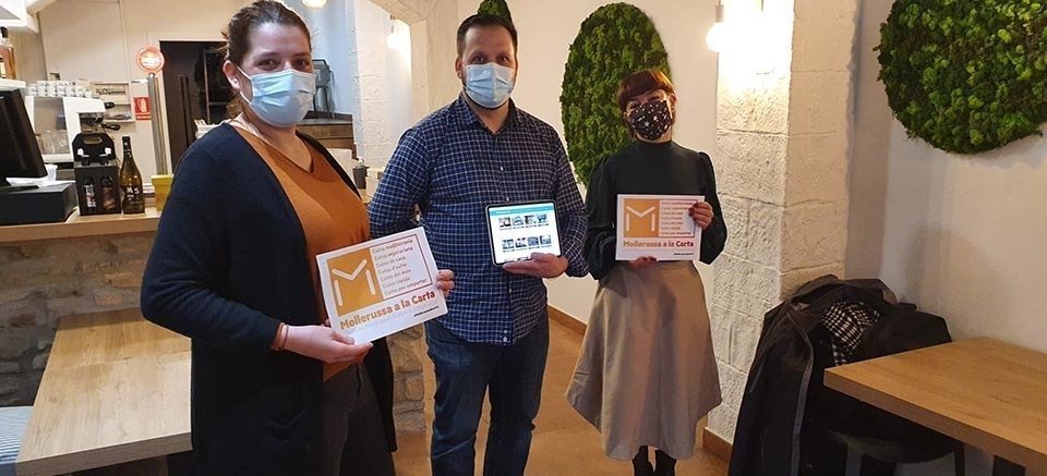 Pons, Ayala i Pérez impulsors del projecte Mollerussa a la carta