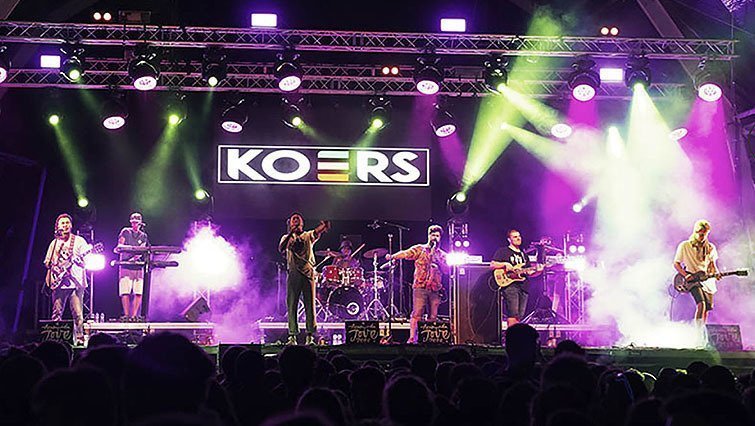 La banda lleidatana Koers en concert