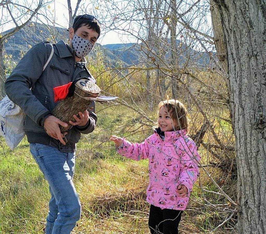 pare i filla a la Granja