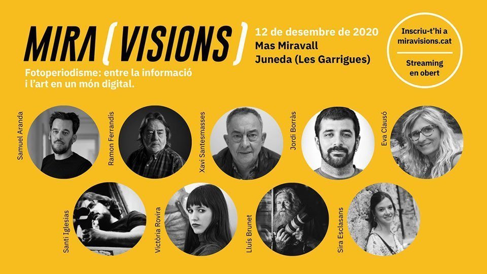 Present, i futur del fotoperiodisme a la jornada Miravisions a Juneda