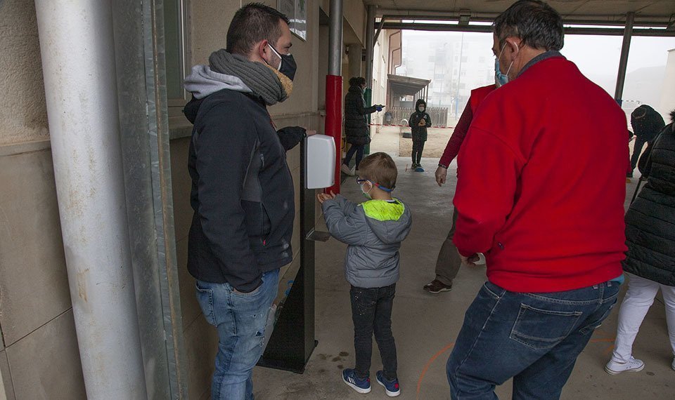 Cribratge en escola El Sitjar de Linyola @Territoriscat