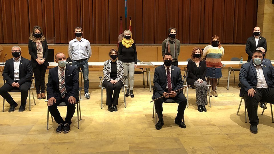 La nova corporació d'Alcarràs