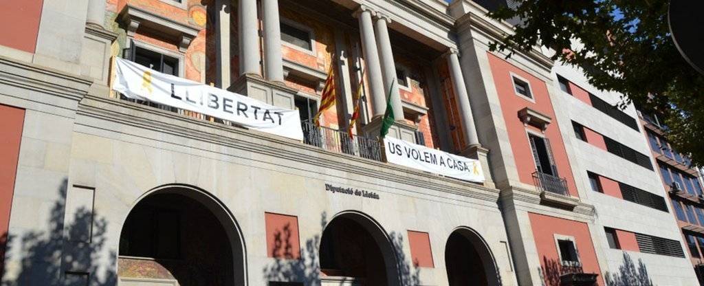 Imatge de l'edifici de la Diputació de Lleida