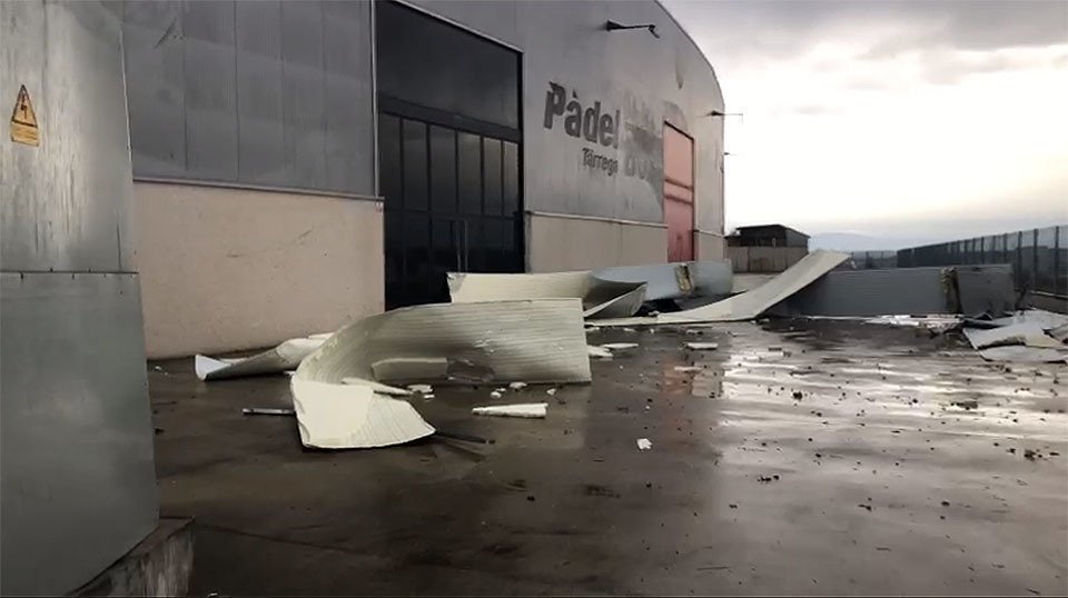 Afectacio en el polígon industrial de Cervera @RàdioTàrrega
