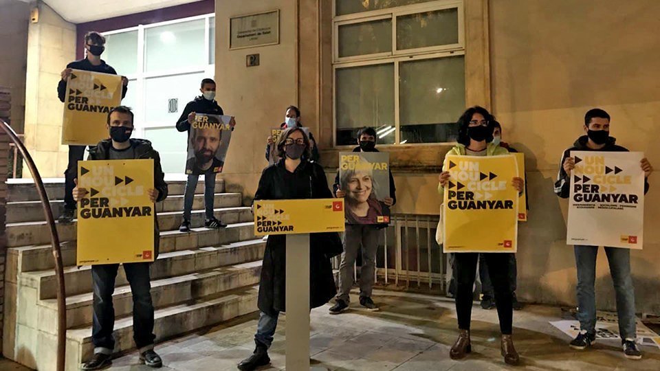 Els membres de la llista de la CUP