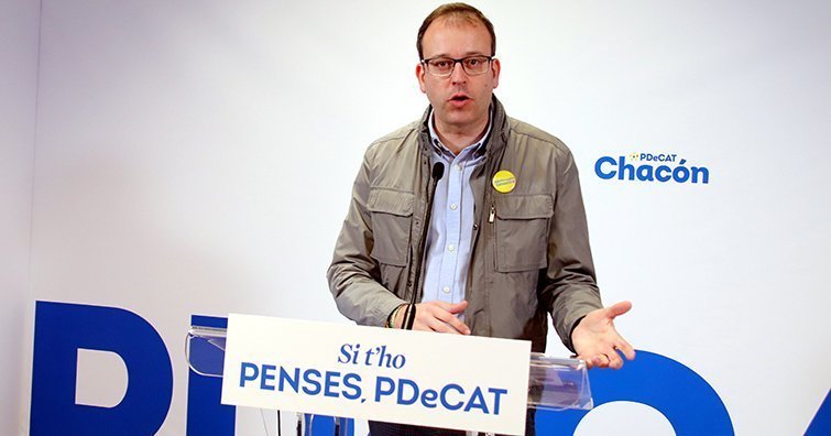 Marc Solsona, cap de llista del PDeCAT