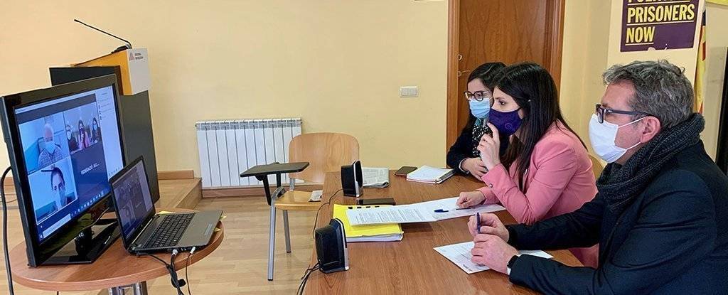 Marta Vilalta es reuneix amb la Federació Allen