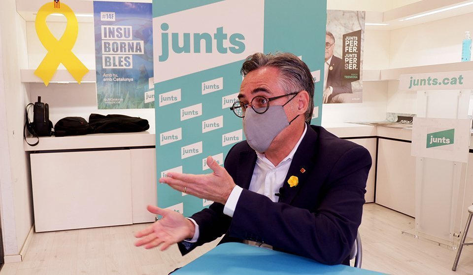 Entrevista amb Ramon Tremosa, cap de llista de Junts