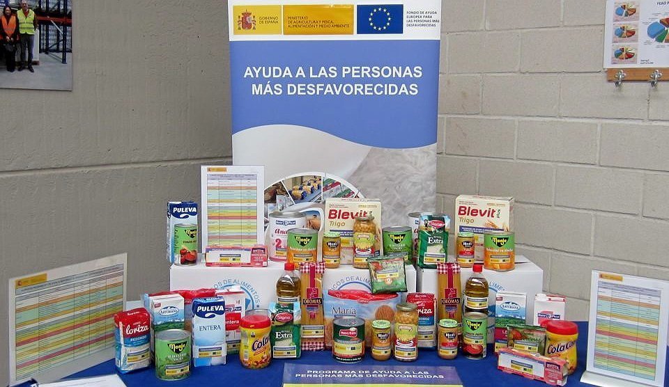 Arxiu, Programa 2019 d’Ajuda Alimentària a Lleida