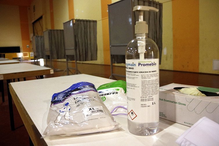 Els EPIs que hi haurà a cada mesa electoral a Mollerussa pel 14-F