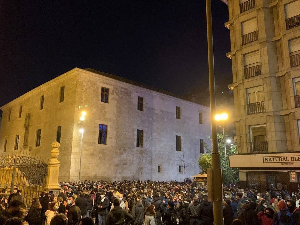 Maniestació suport Pablo Hasél (5)