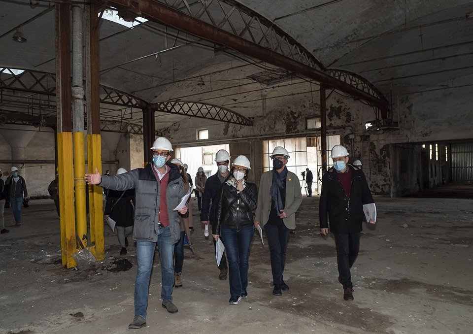 Visita als terrenys de la futura estació d'Autobusos @JaviMartín 1