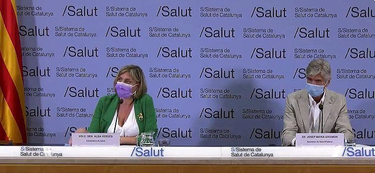 Alba Vergès i  Josep Maria Argimon