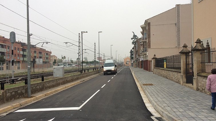 Finalitzades les obres Prat de la Riba Mollerussa 3