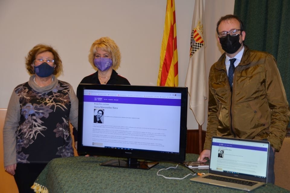 Presentació del web 'Amb nom de Dona' - Ajuntament de Mollerussa