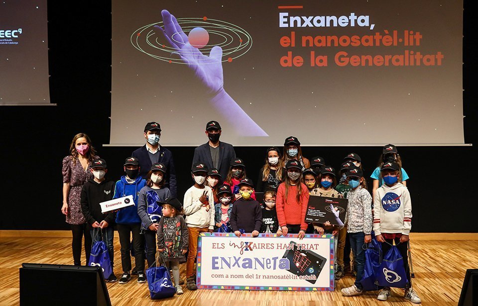 Guanyadores del concurs del programa informatiu InfoK del Super3 @NewSpace