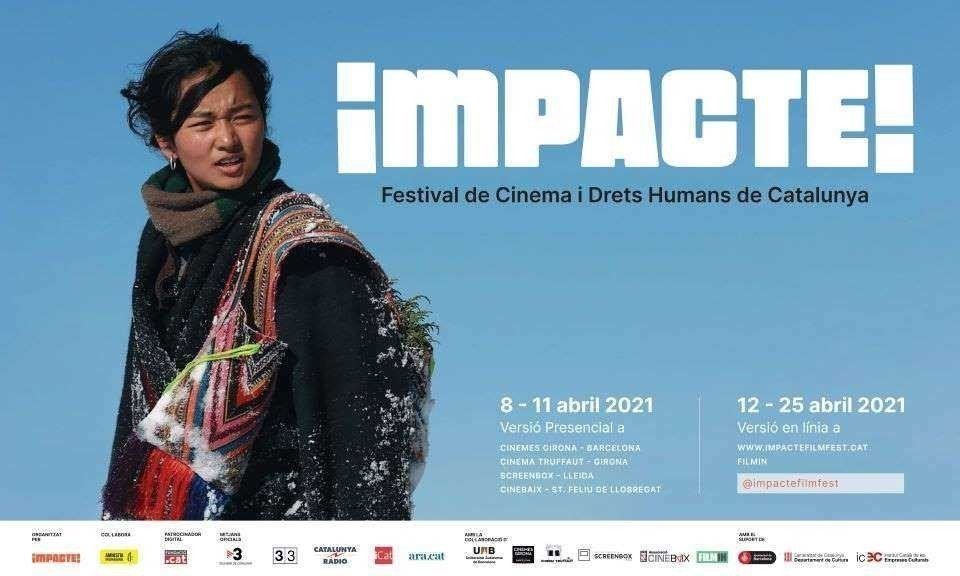 Imatge promocional del cartell del Festival IMPACTE!