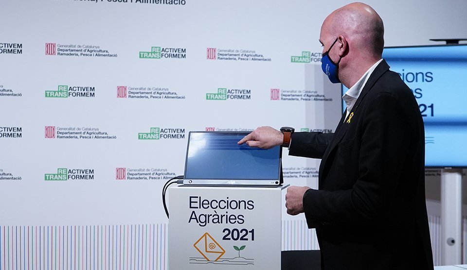 El secretari General del Departament d’Agricultura David Mascort