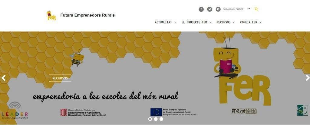 Home del web Futurs emprenedors rurals