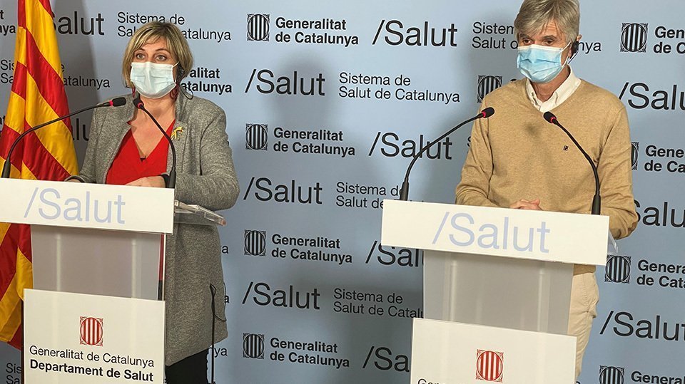 La consellera en funcions Alba Vergès