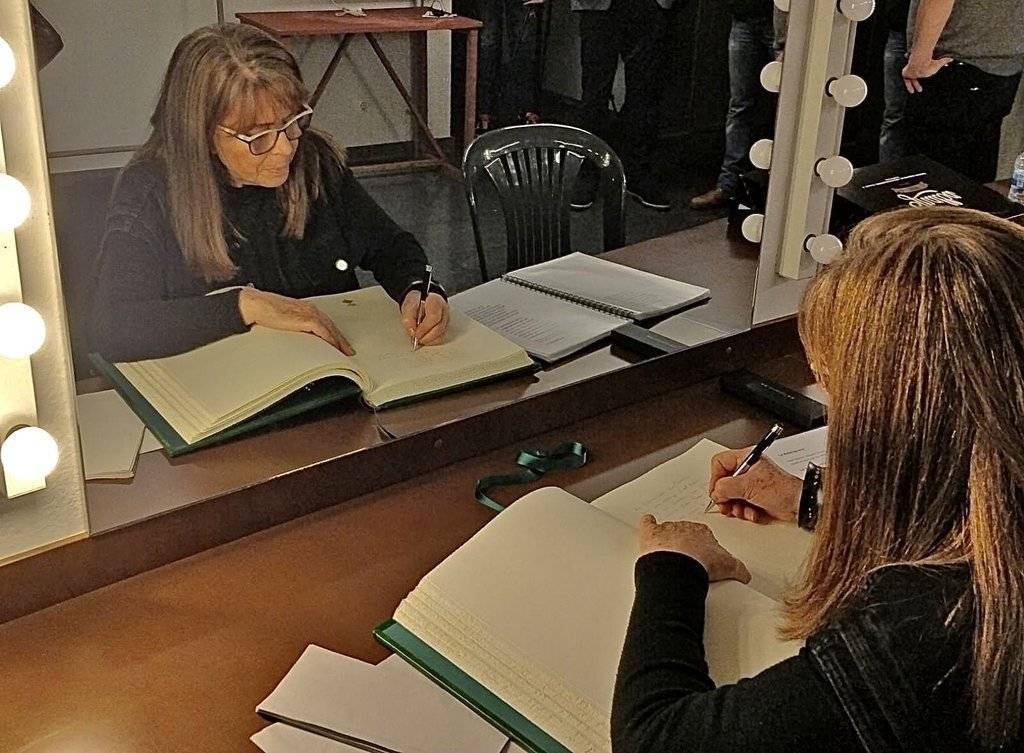 Maria del Mar Bonet al Teatre de Balaguer en el marc del festival Barnasants - Foto: cedida per la Paeria de Balaguer