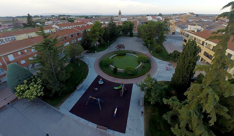 Plaça de la Generalitat del Palau d'Anglesola @Territoriscat