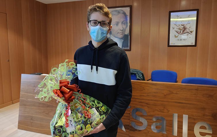 L'estudiant de l'escola La salle Pol Mirassó @LaSalle