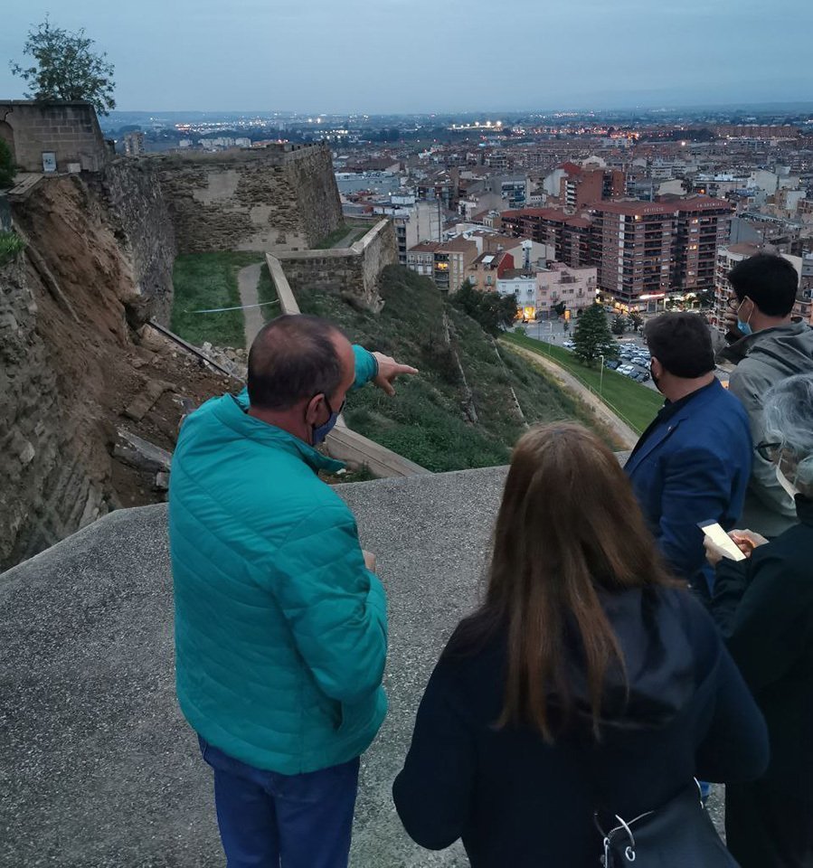 El Paer en cap, Miquel Pueyo visita el desprendiment