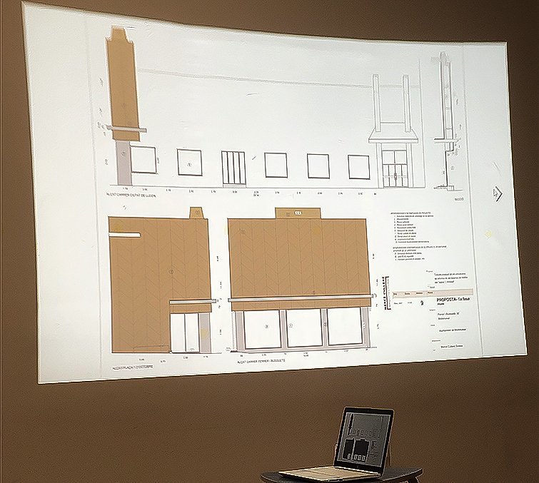 Projecte de la restauració de la façana de L'Amistat