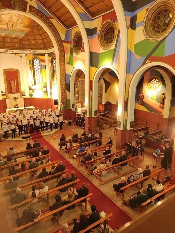 Laura Borras visita el Festival Gargar de Penelles