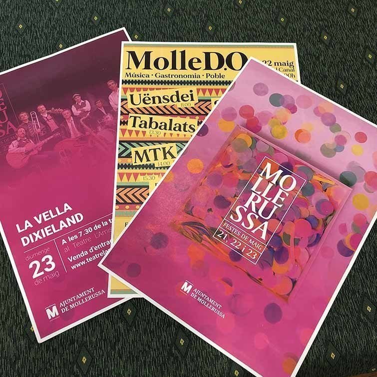 Cartells de la Festa Major de Mollerussa