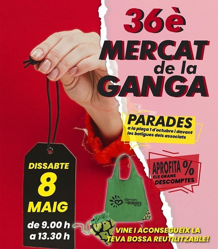Cartell Mercat de la Ganga