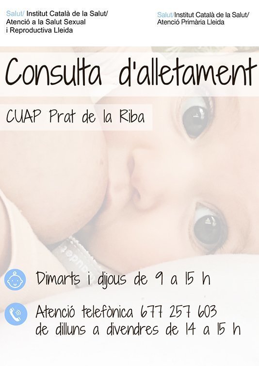 Cartell consulta alletament matern 1