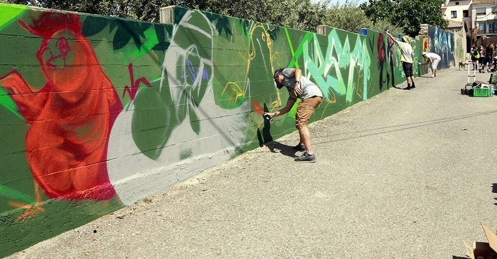 El col·lectiu de Lleida Urban Soldiers en el GarGar de Penelles @AnnaBerga