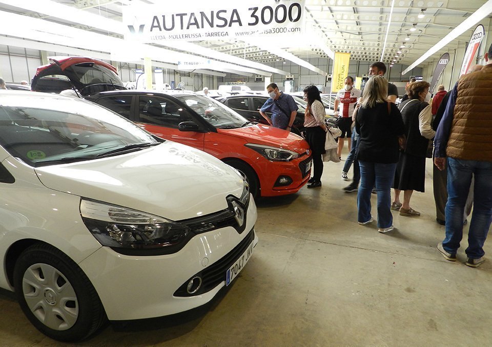 Imatge dels visitants a la fira Lleida Ocasió @FiraLleida
