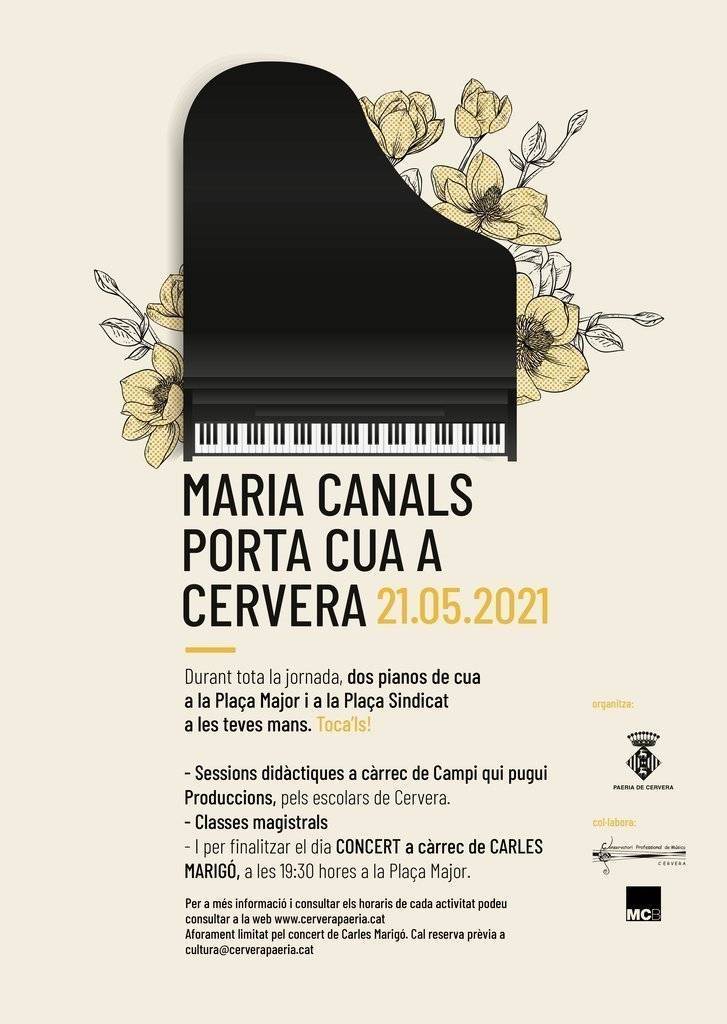 Cartell Maria Canals 2021