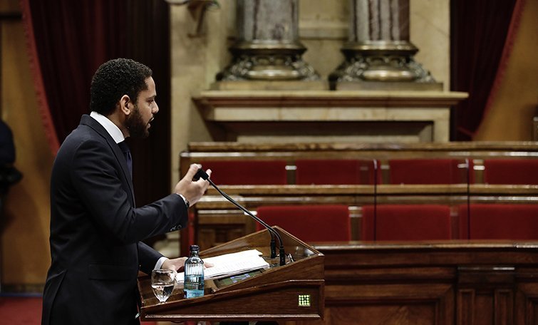El líder de Vox al Parlament, Ignacio Garriga @JordiPlay