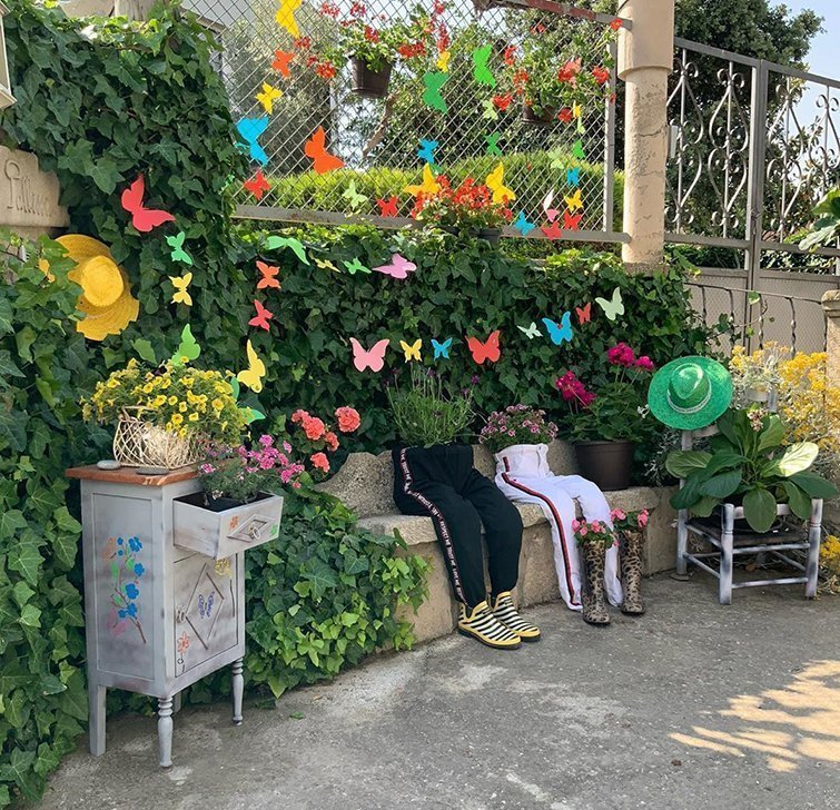 Imatge del 2019 en un carrer d'Arbeca @CCGarrigues