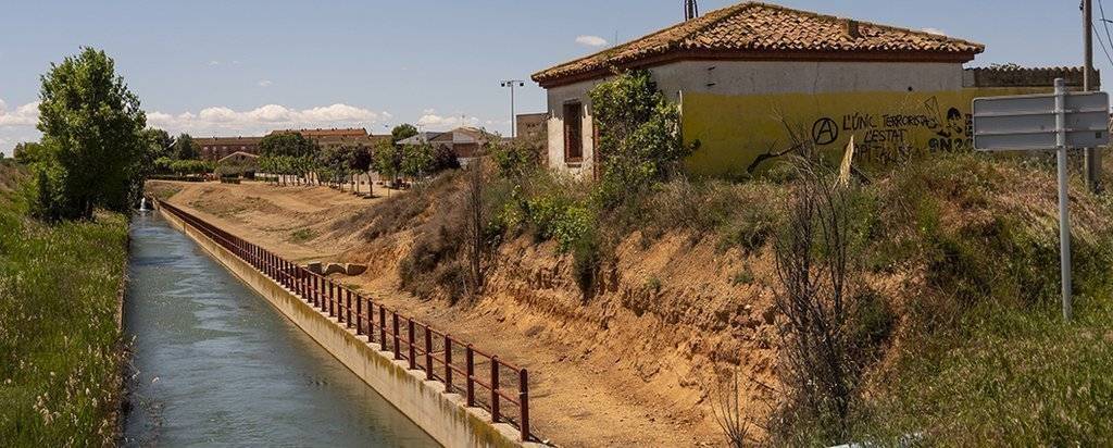 Imatge del Canal Auxiliar a Sidamon @JosepA.Pérez