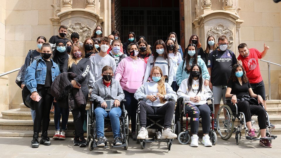 El grup de joves de l'escola Vedruna de Tàrrega @Alba