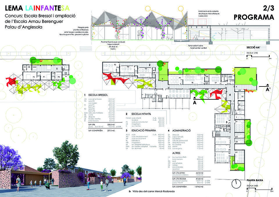Projecte nova escola Arnau Berenguer @AjPalau