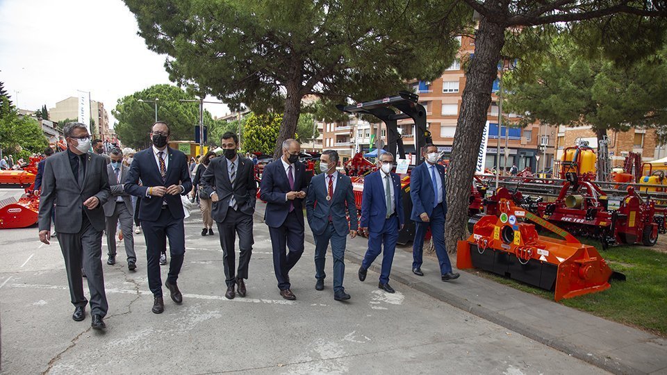 El conseller Roger Torrent recorre el recinte de la Fira de Sant Josep @JosepA.Pérez