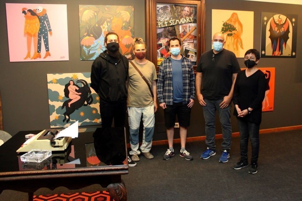 Presentació de l'exposició 'Redrum' al Museu Tàrrega - Foto: cedida per l'Ajuntament de Tàrrega