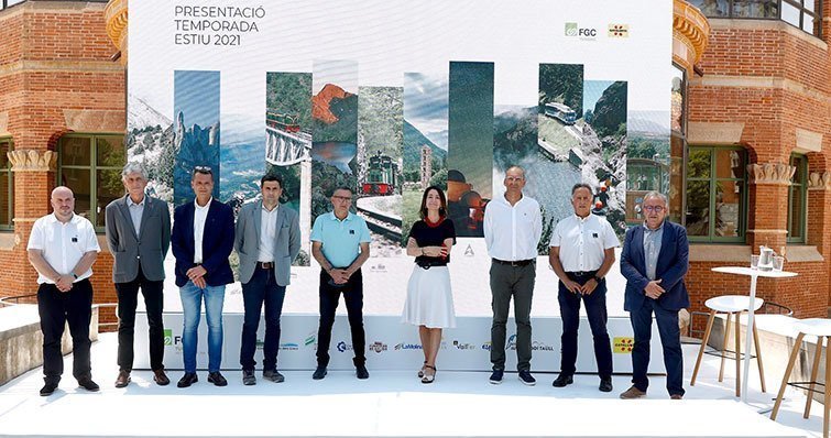 Presentació temporada d'estiu de Turisme FGC