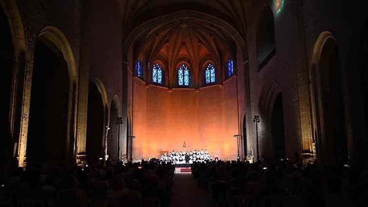 Escolania de Montserrat a l’Església de Santa Maria Balaguer @JuliolMúsica 2